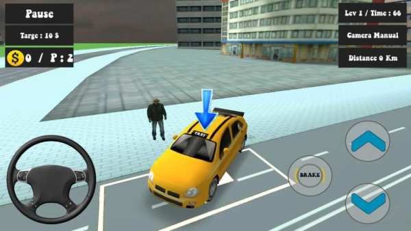 Taxi Drive Gangster City स्क्रीनशॉट 1