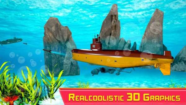 Submarine Strike: Submarine Driving Combat स्क्रीनशॉट 4
