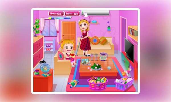 Симпатичные очистки ребенок screenshot 1