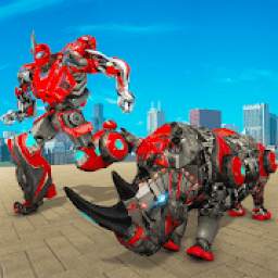 Rhino Robot Transform: Iron Robot Hero Mad City