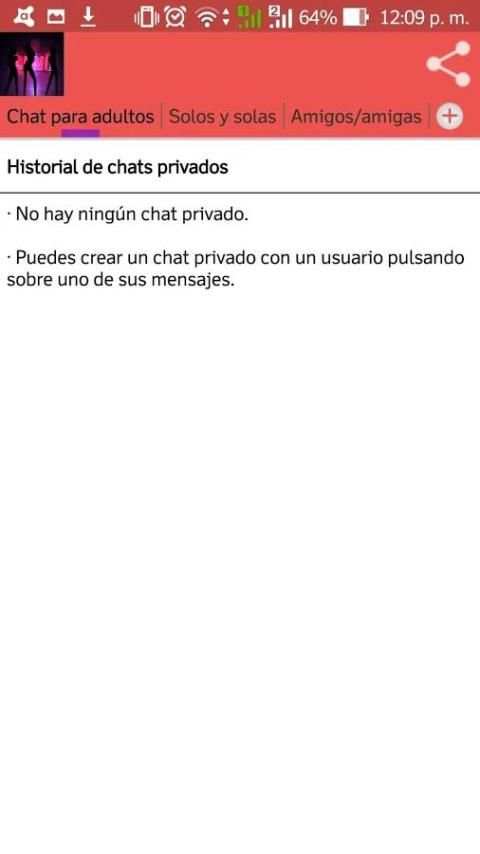 Chat para adultos स्क्रीनशॉट 1