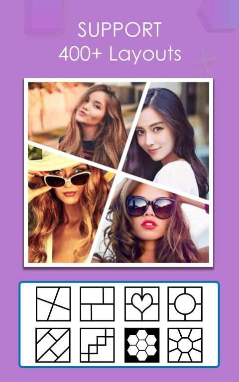 Photo Collage Maker - Photo Grid स्क्रीनशॉट 10