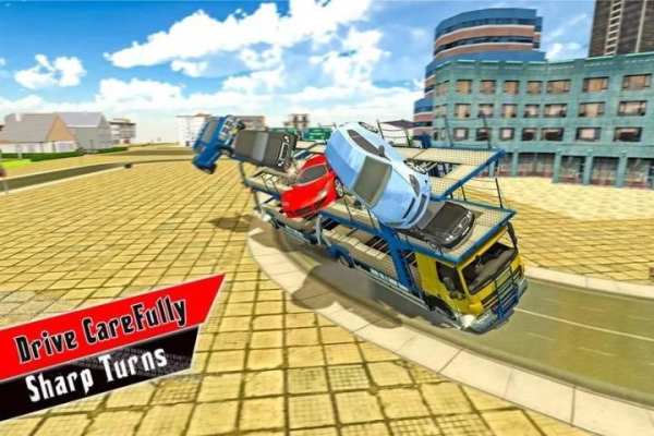 Multi Truck Car Transport 2017 screenshot 11