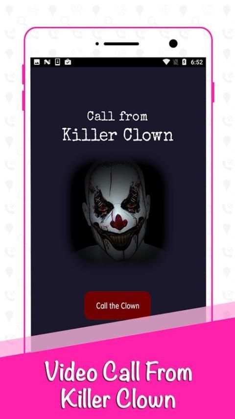 Killer Clown Video Call Prank 2 تصوير الشاشة