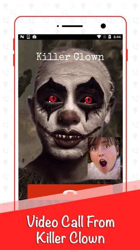 Killer Clown Video Call Prank 6 تصوير الشاشة