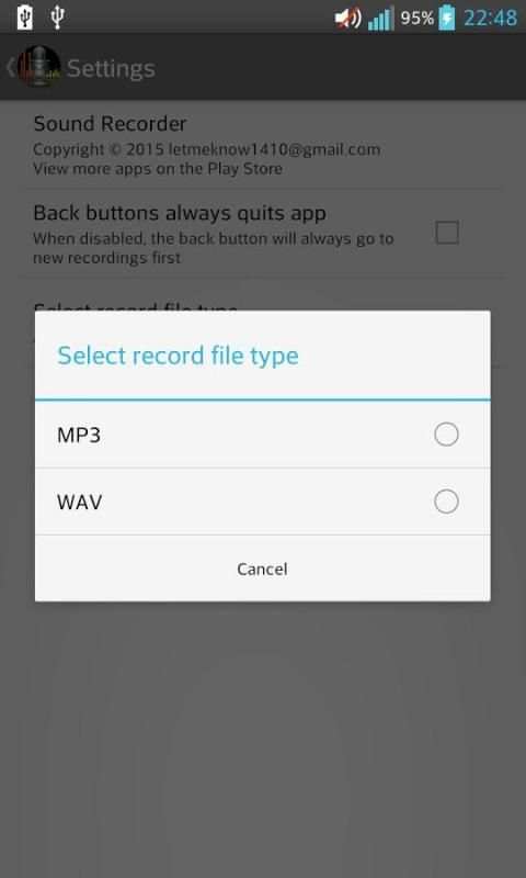 Sound Recorder скриншот 4