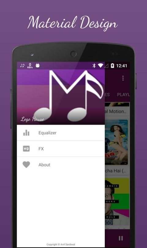 Music Player स्क्रीनशॉट 5
