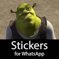 Stickers with Shrek for WhatsApp on 9Apps