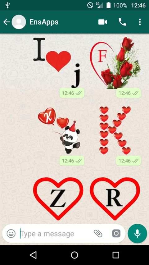ملصقات حروف WAStickerApps
‎ screenshot 8