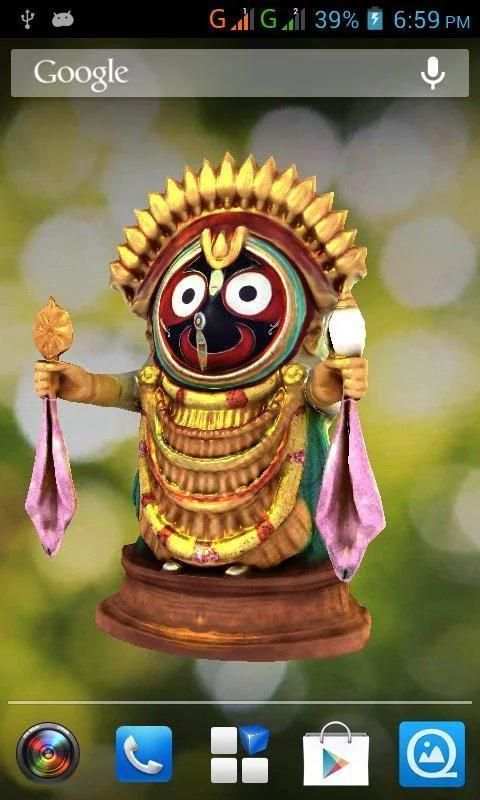 3D Jagannath Live Wallpaper स्क्रीनशॉट 6