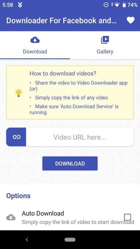 Video Downloader for Facebook and Instagram screenshot 5