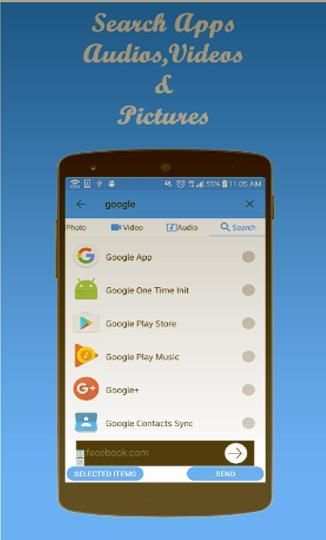bluetooth app sender скриншот 3