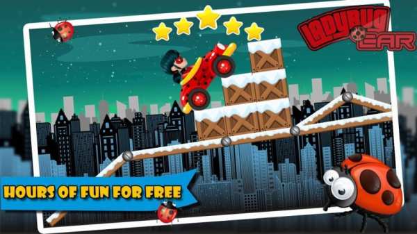Ladybug Racing Car Game 1 تصوير الشاشة