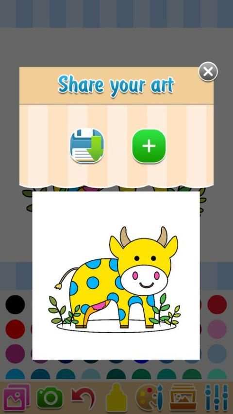 Animals Coloring Game for Kids screenshot 3