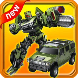 Slide Warrior Robot Car Game иконка