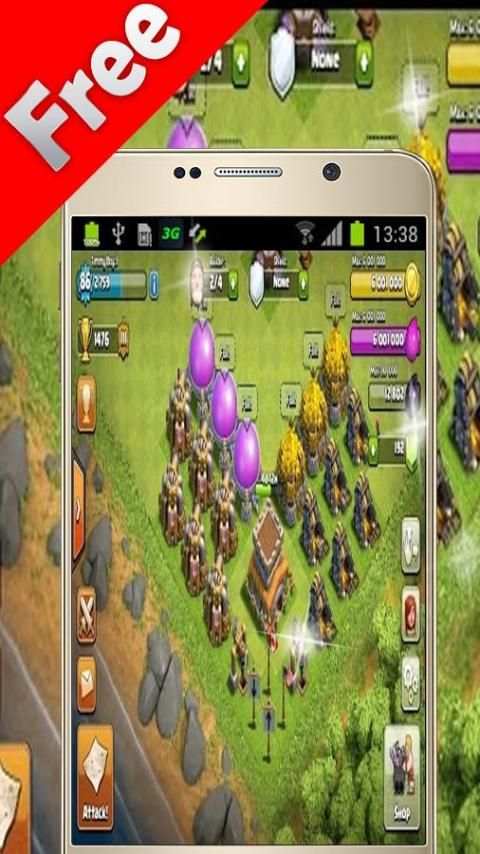 Cheat For Clash Of Clans-Prank скриншот 2