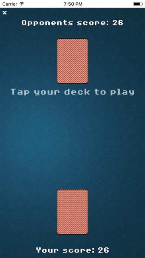 Mobile War Card Game скриншот 5