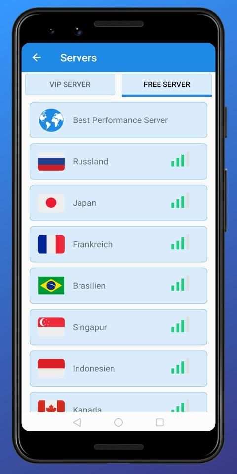 X-VPN - Free VPN Client screenshot 3