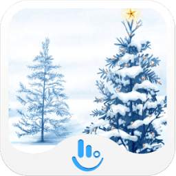 White Christmas Tree Keyboard