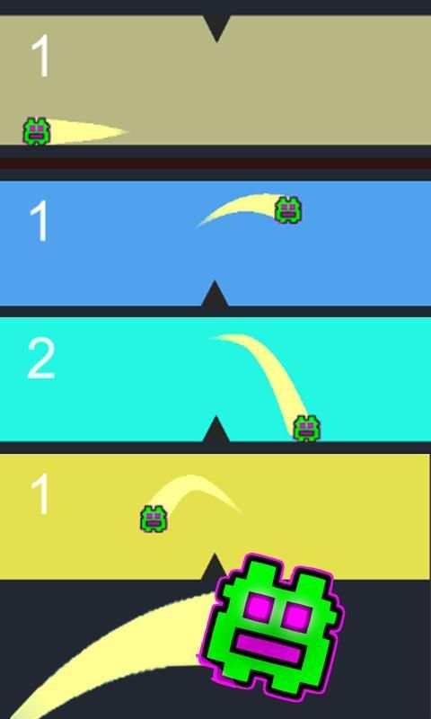 Geometry World Dash Version 2 تصوير الشاشة