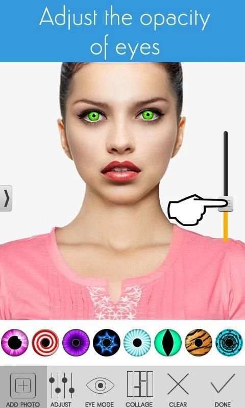 Eye Color Changer Booth скриншот 4