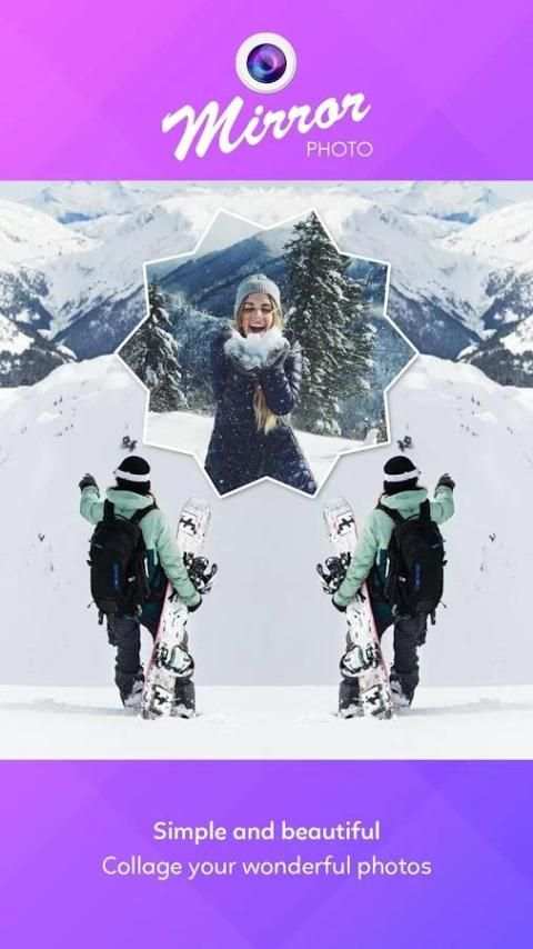 Mirror Photo Collage Maker screenshot 1