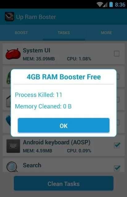 4GB RAM Booster स्क्रीनशॉट 4