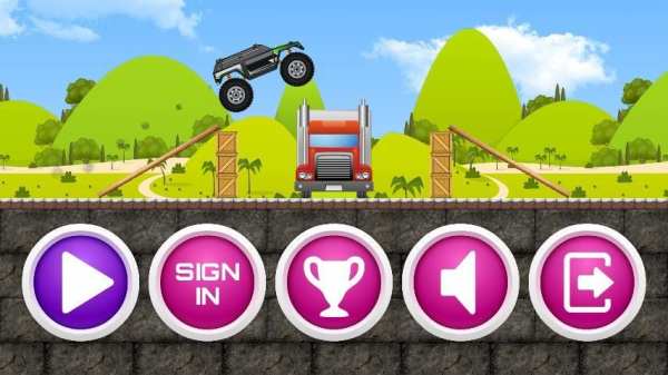 Monster Trucks Game For Kids 3 8 تصوير الشاشة