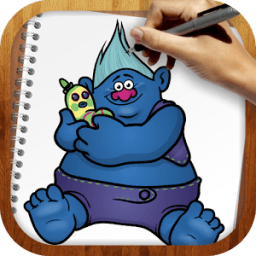 Draw Trolls أيقونة