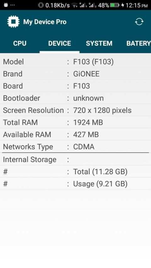 My Device Pro screenshot 1