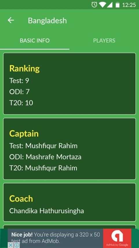 বাংলাদেশ ক্রিকেট লাইভ screenshot 3