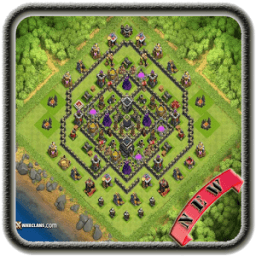 Top Maps COC TH9 أيقونة
