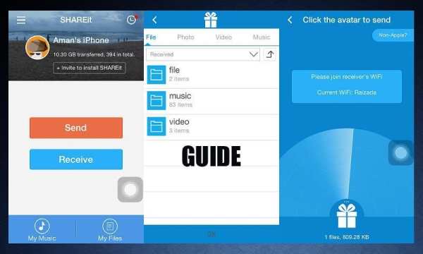 New Shareit Guide 2017 screenshot 3