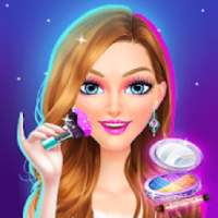 ikon Prom salon makeup dressup