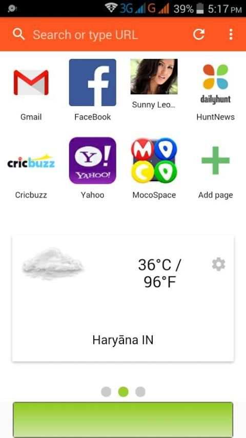 3G Plus Web Browser 1 تصوير الشاشة