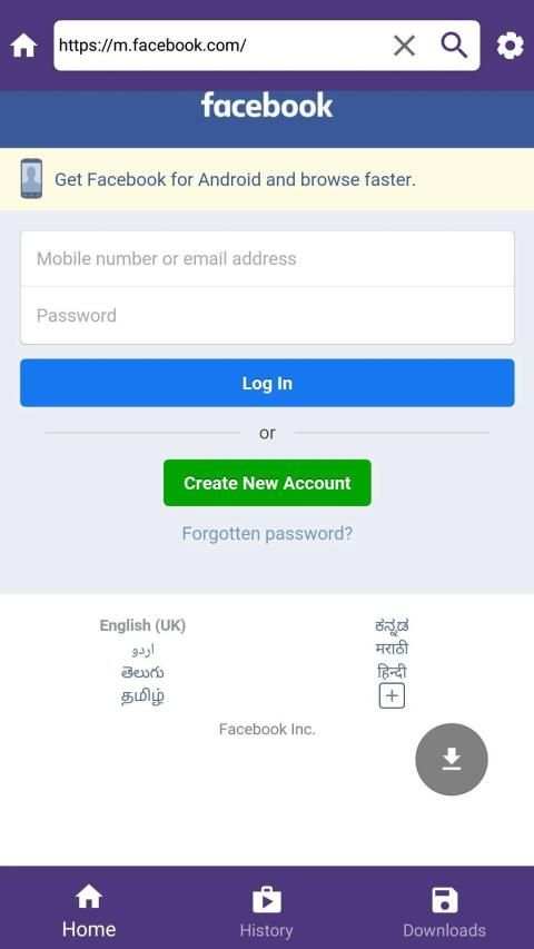 Video Downloader HUB स्क्रीनशॉट 1