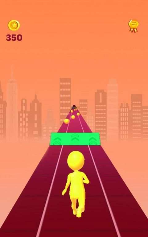Color Race 3D :freerun fun game स्क्रीनशॉट 4