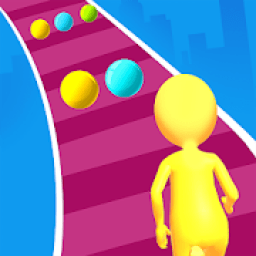 Color Race 3D :freerun fun game आइकन