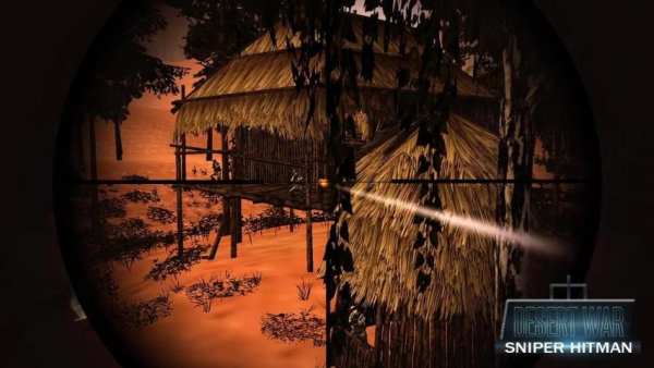 Desert War - Sniper Hitman screenshot 2