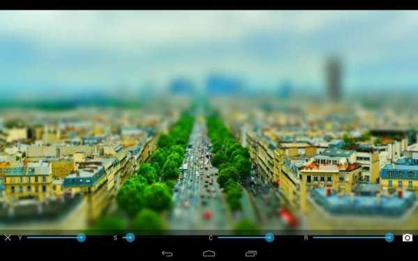 Tilt-Shift Camera 1 تصوير الشاشة