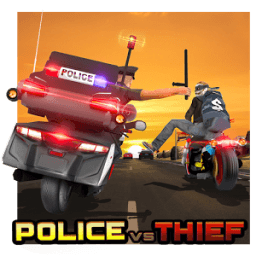 Police vs Thief MotoAttack आइकन