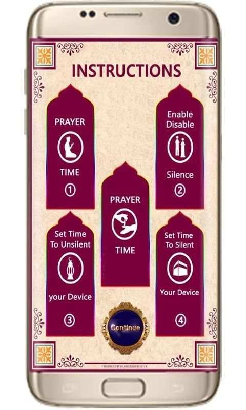 Muslim Salat Time Auto Silent screenshot 5