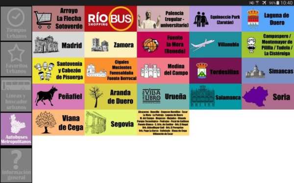 Bus Pucela * Valladolid Autobuses Bus screenshot 8