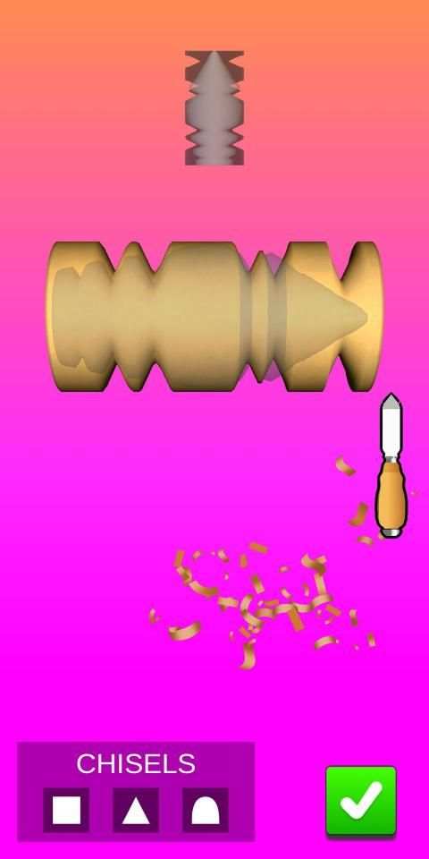 Wood Turner Lathe 3D screenshot 1