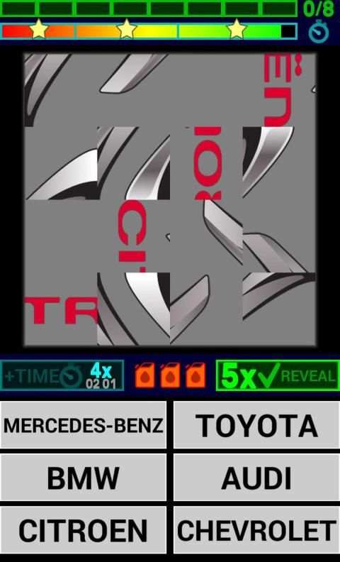 Cars Logos Quiz HD screenshot 2