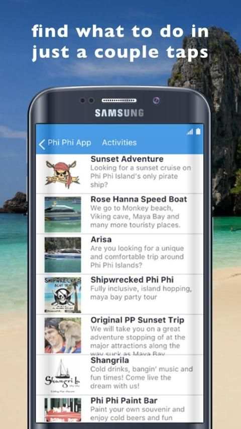 Phi Phi App 3 تصوير الشاشة