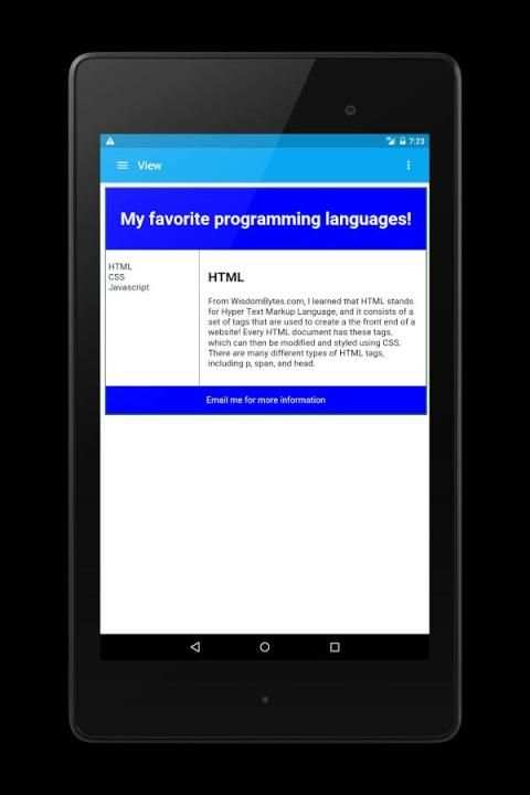 HTML Editor and Viewer स्क्रीनशॉट 1