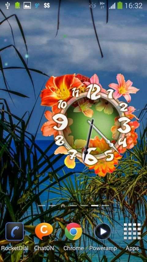 Lilium Flower Clock स्क्रीनशॉट 5