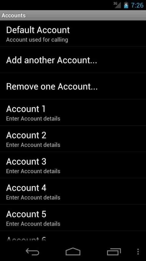 Phone2Phone Internet Calling 4 تصوير الشاشة