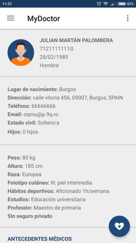 My Doctor App screenshot 3